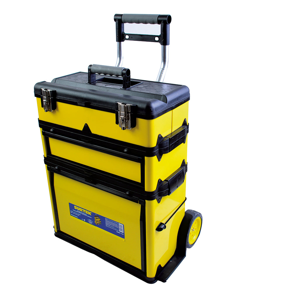 Surtek Organizador móvil 3 secciones metálico