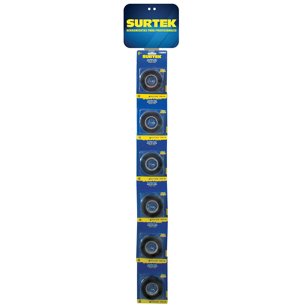 Tira de impulso con cintas de aislar Surtek