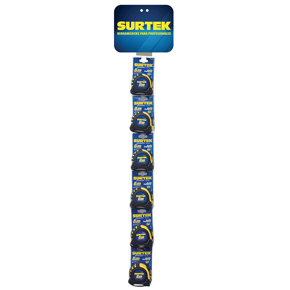 Tira de impulso con flexómetros anti-impacto Surtek