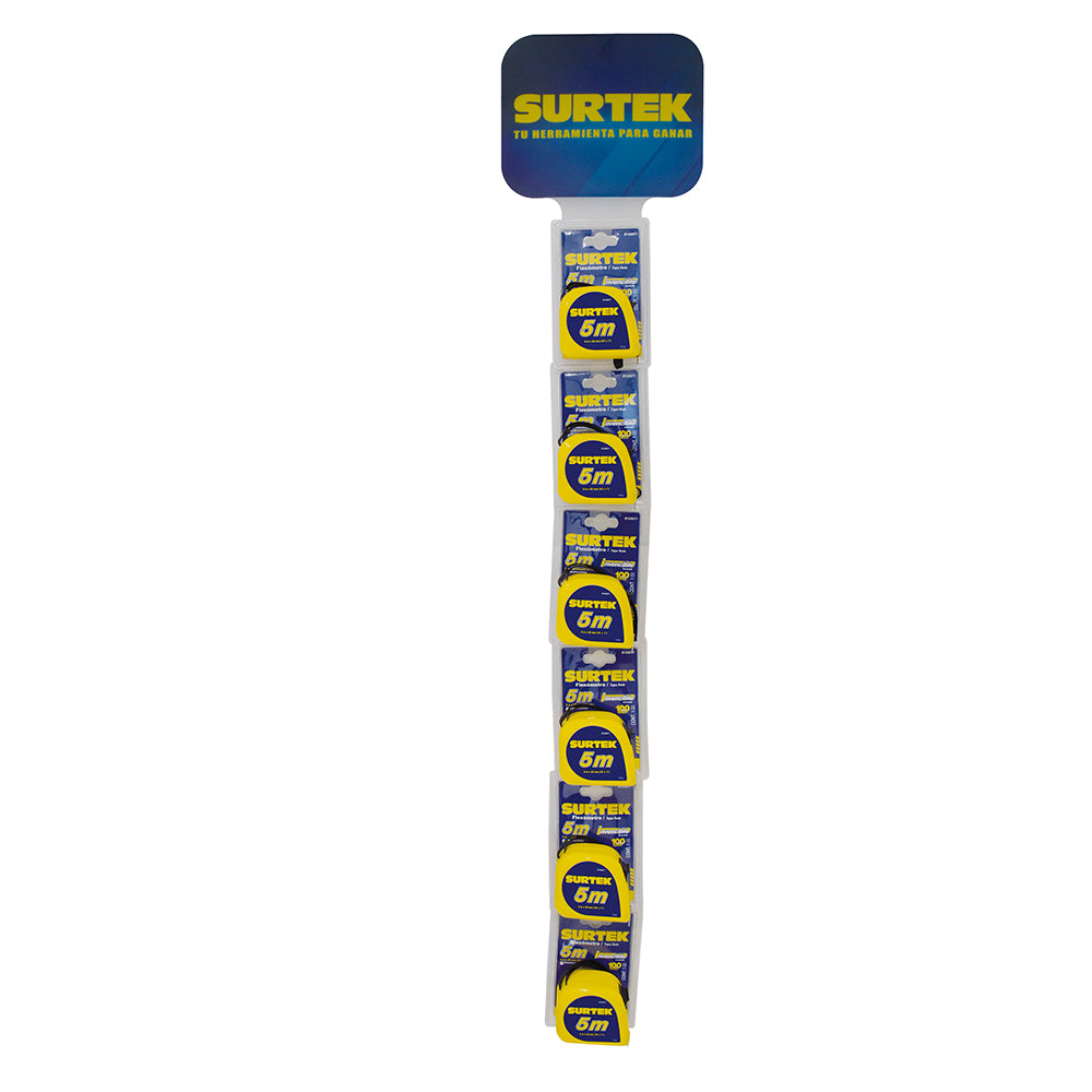 Tira de impulso con flexómetros invencibles Surtek