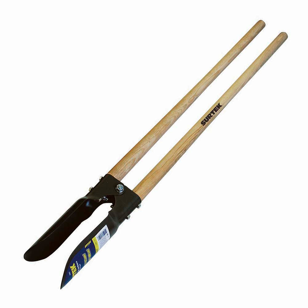 Cavahoyos modelo jardinero mango de madera de 42" Surtek