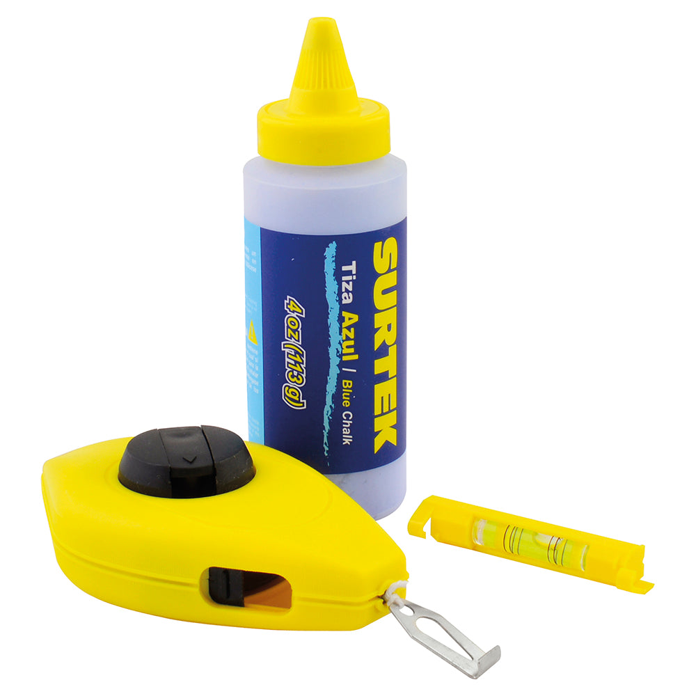 Juego de tiralíneas plas con tiza 4oz Surtek