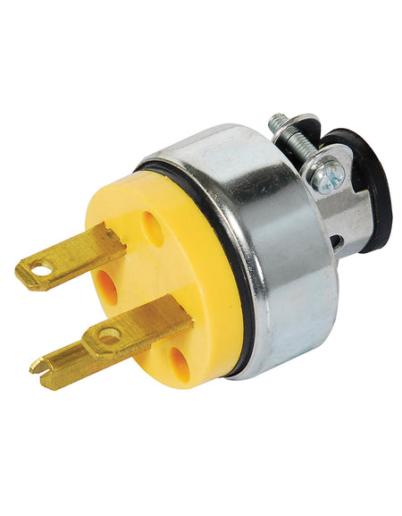 Clavija blindada cara de chino alto voltaje 15A 250V Surtek