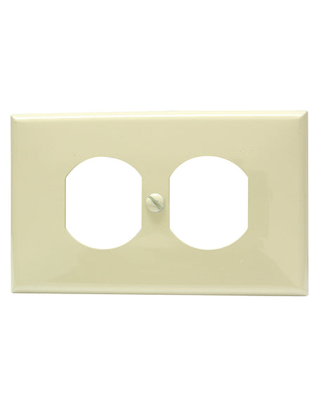 Placa de plástico para contacto dúplex Surtek