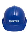 Casco de seguridad con ajuste de intervalos azul Surtek
