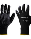 Guantes Nylon recubrimiento de nitrilo talla mediana Surtek