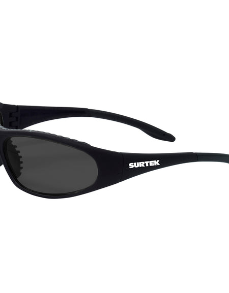 Surtek Lente de seguridad reforzado, mica color oscuro