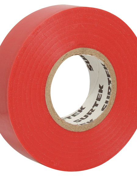 Cinta para aislar roja 9 m Surtek