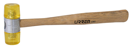 Martillo tapas plásticas 13oz mango de madera Urrea