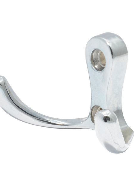 Gancho perchero doble niquel Lock