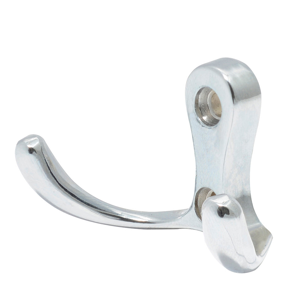 Gancho perchero doble niquel Lock