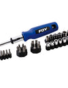 Juego 29 puntas intercambiables con accesorios Foy