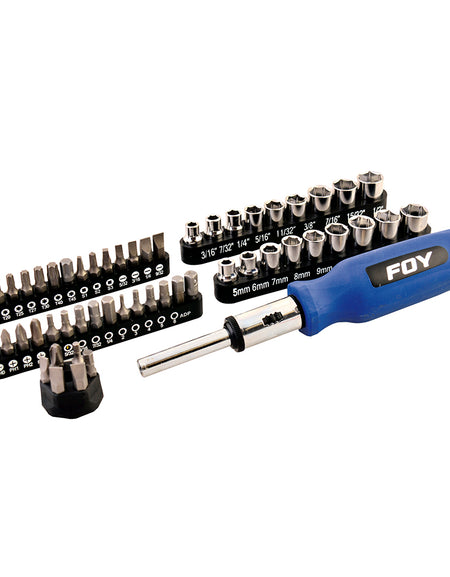 Juego 56 puntas intercambiables con accesorios Foy