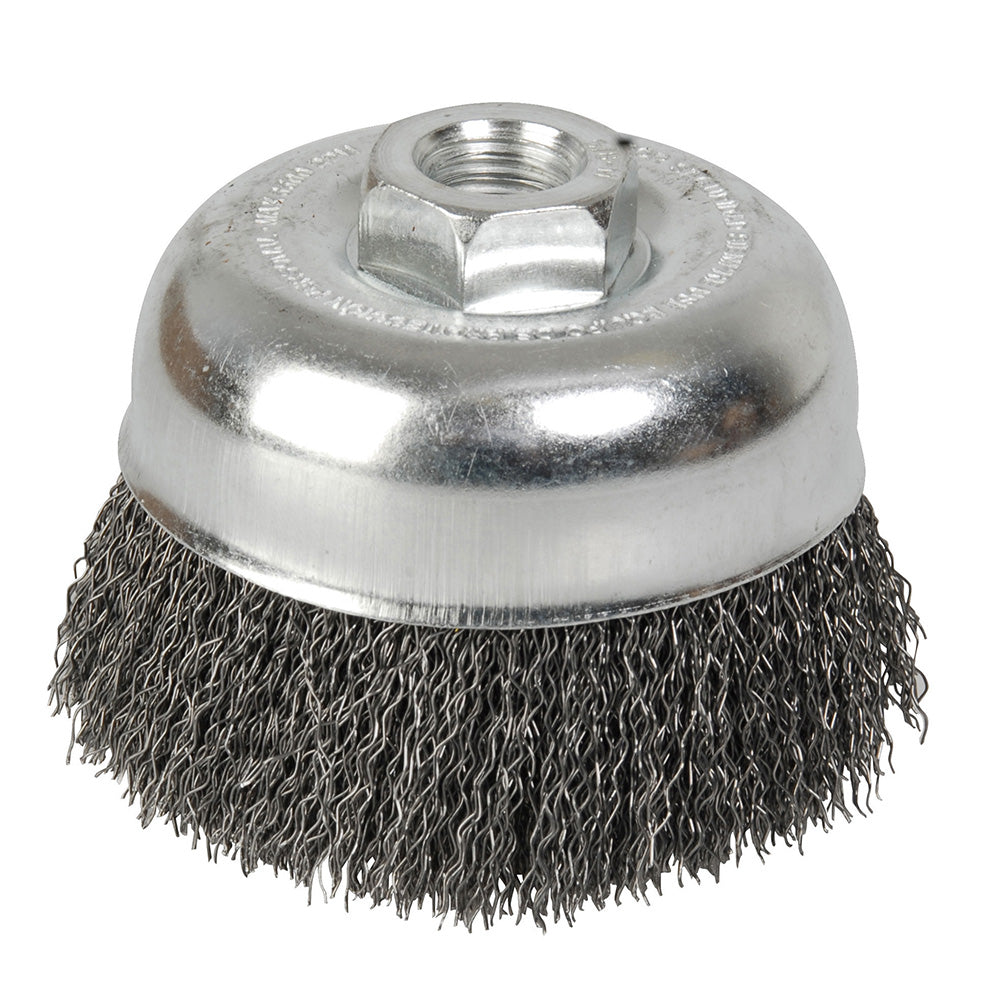 Carda de copa ondulada  4"x 0.35 r5/8-11 Foy