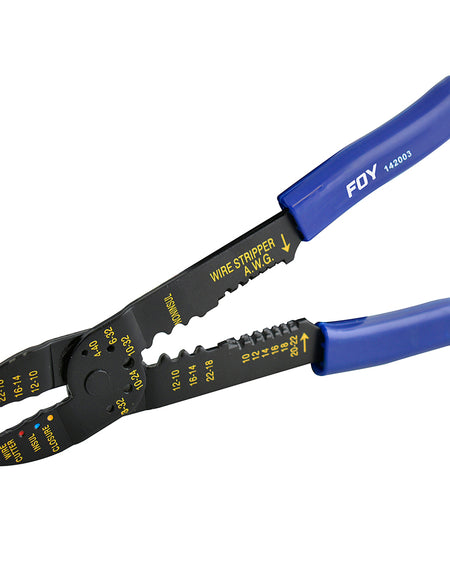 Pinza pelacable 10-22AWG 9" Foy