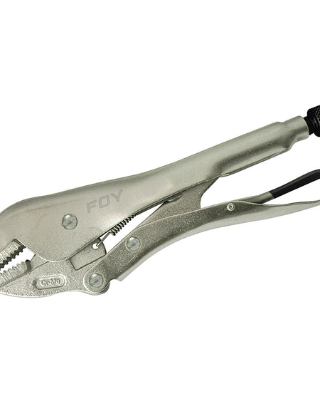 Pinza de presión quijada recta10" Foy