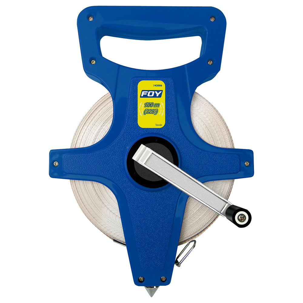 Cinta larga fibra de vidrio tipo cruceta 100m Foy