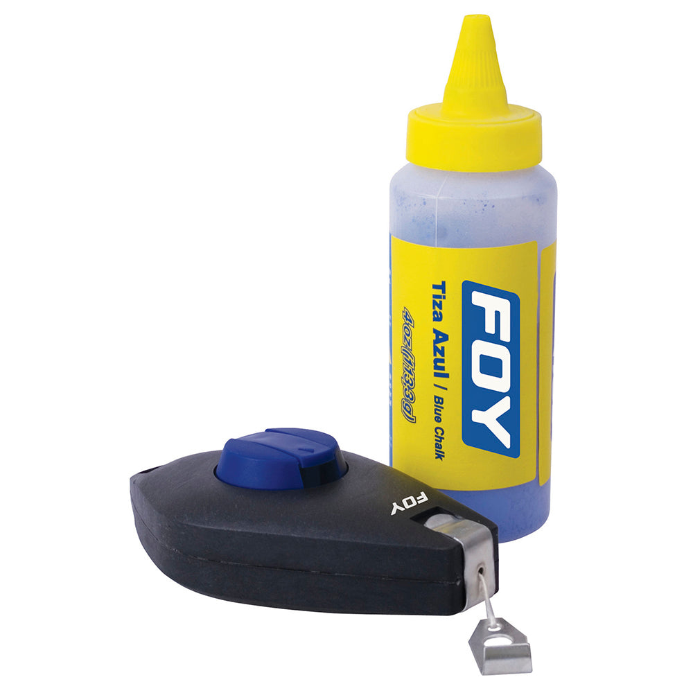 Juego de tiralíneas plas con tiza 4oz Foy