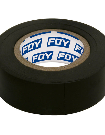 Cinta para aislar negra 9m Foy