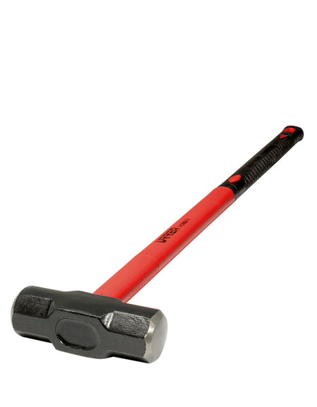 Marro de acero octagonal 6lb mango fibra de vidrio 36" Urrea