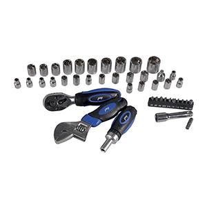 Juego combinado de herramienta, 45 piezas