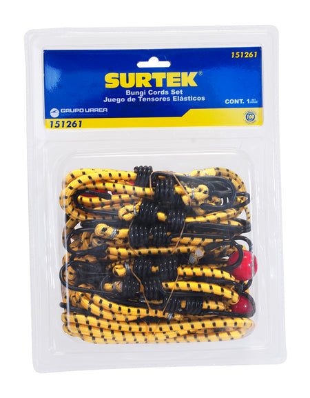 Juego de 24 tensores elásticos Surtek