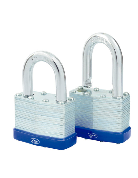 Juego de 2 candados laminados 50mm Lock