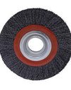 Carda circular ondulada 6"x0.35 eje de 1-1/4"