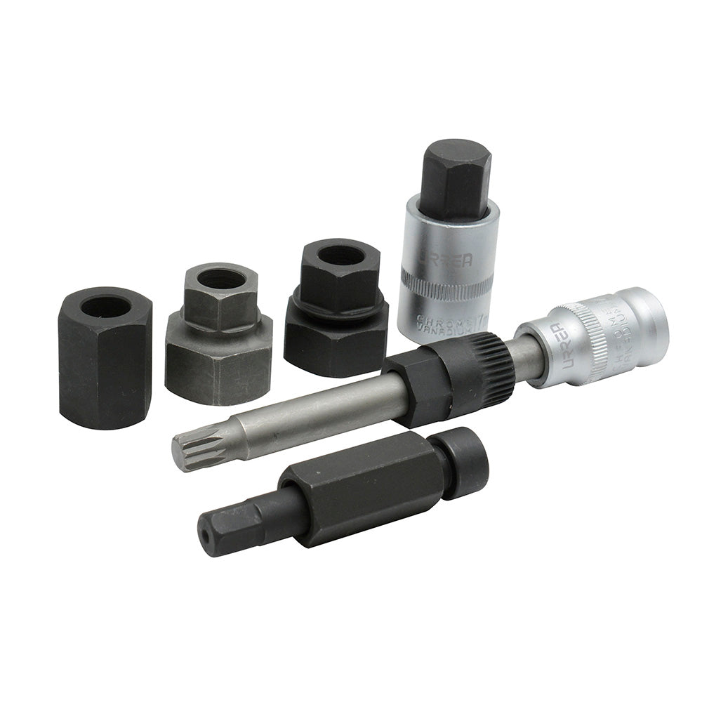 Juego de dados con puntas para alternador Urrea