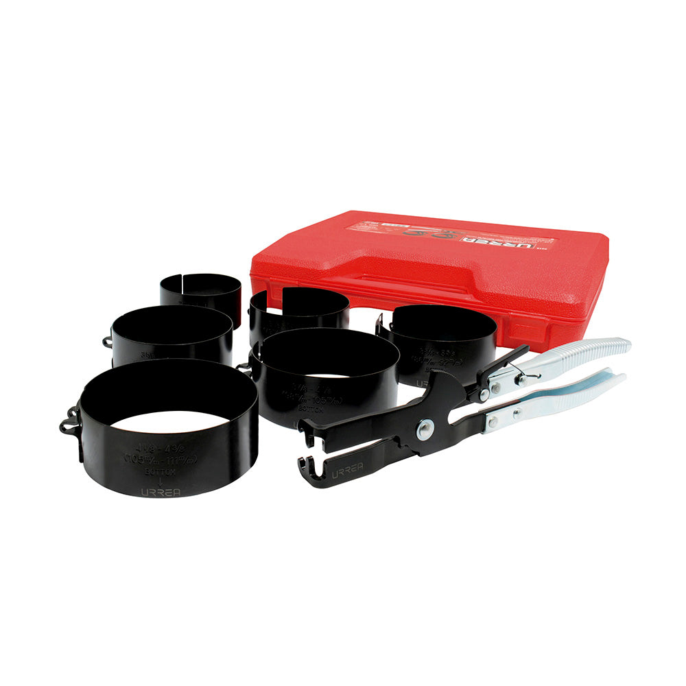 Juego de opresor anillos de pistón 7 piezas Urrea