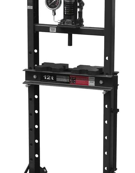 Prensa hidraúlica 12 toneladas con calibrador Urrea