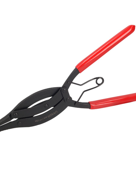 Pinza para anillos de retención punta plana 10" Urrea