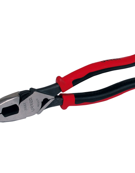 Pinza bim electricista, corte lateral ponchacable 9" Urrea