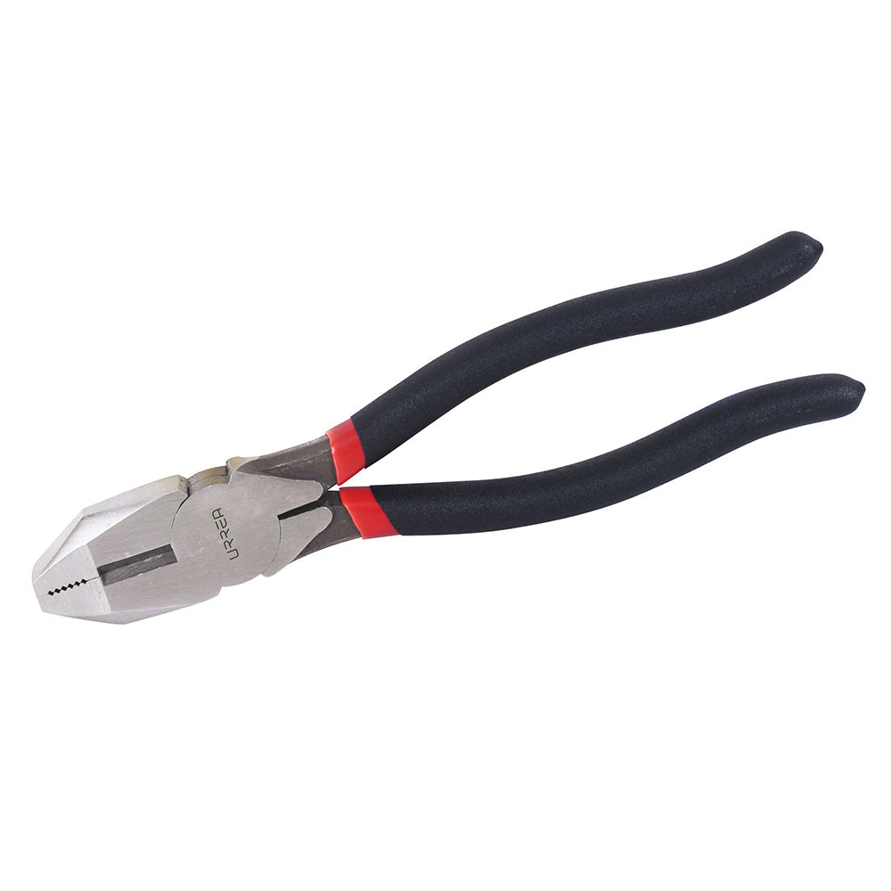 Pinza electricista corte lateral  8 9/16" industrial Urrea