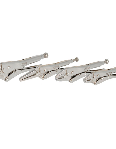 Juego de 4 pinzas de presión uso industrial Urrea