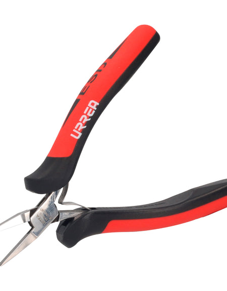 Pinza punta larga plana 4-3/4" ESD Urrea