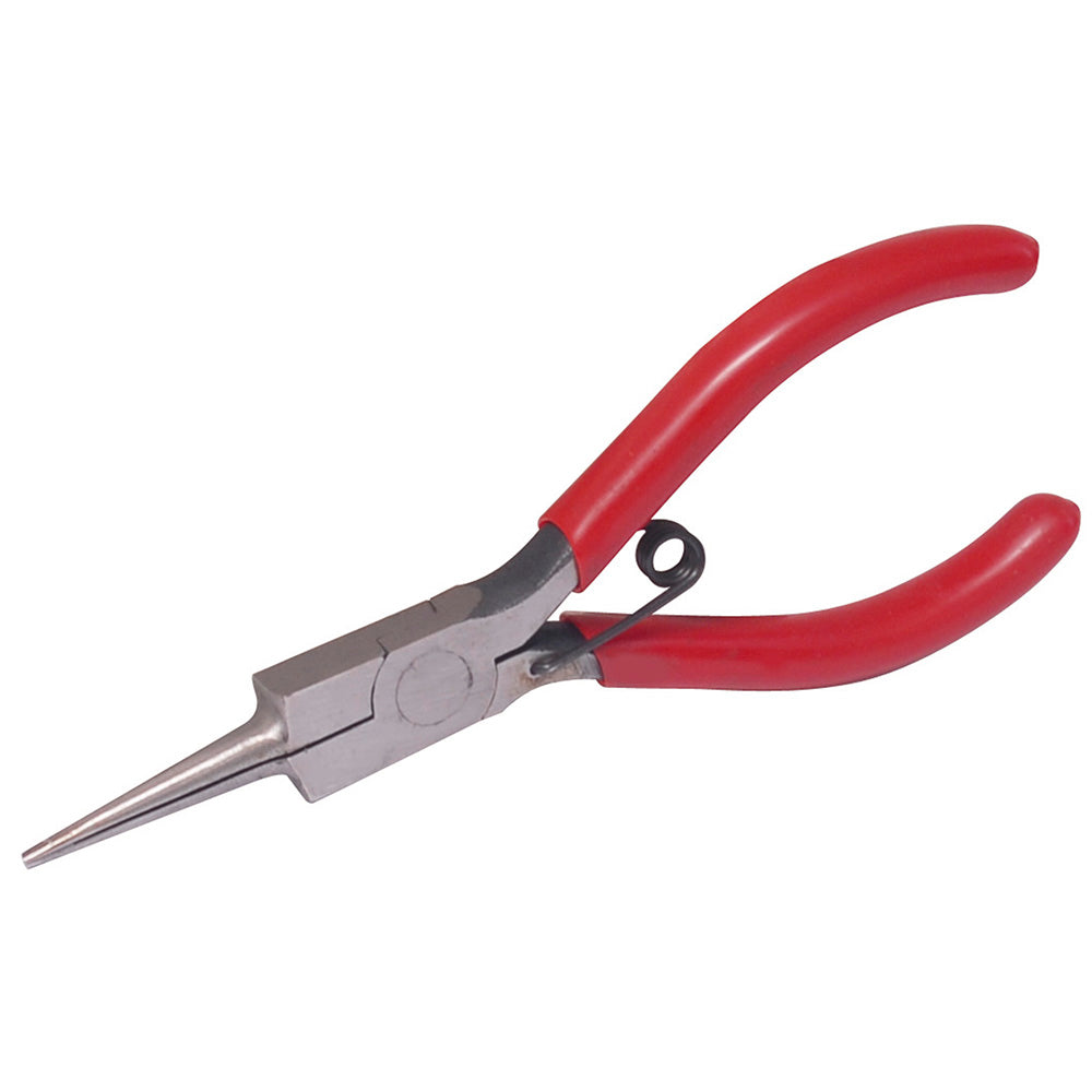 Pinza para electrónica punta aguja recta 5-5/8" Urrea