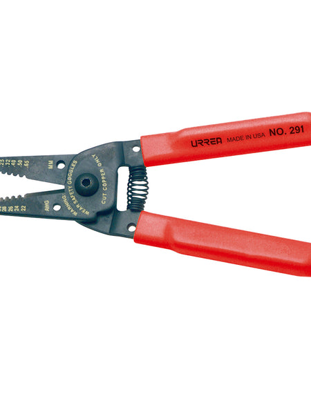 Pinza pelacable 10-22AWG 6-3/4" alta palanca Urrea