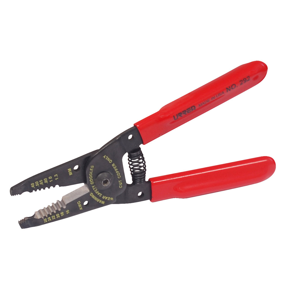 Pinza pelacable 16-26AWG 6-3/4" alta palanca Urrea