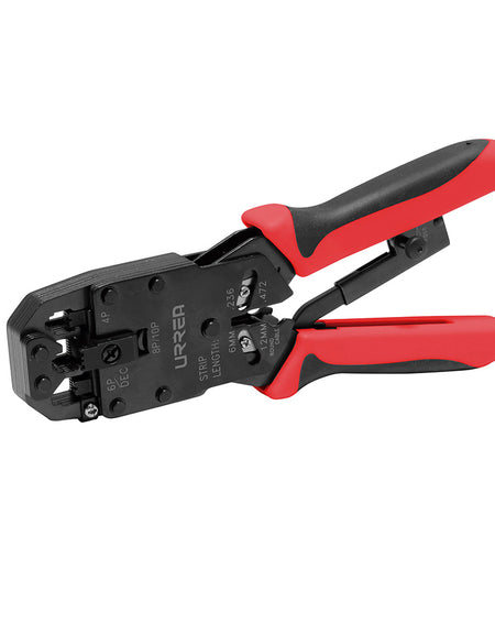 Pinza ponchadora modular para cable UTP/STP, 8" Urrea