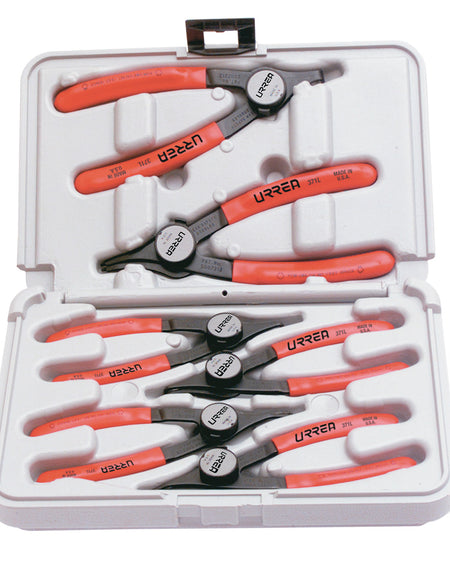 Juego de 6 pinzas anillos de retención cambio rápido Urrea