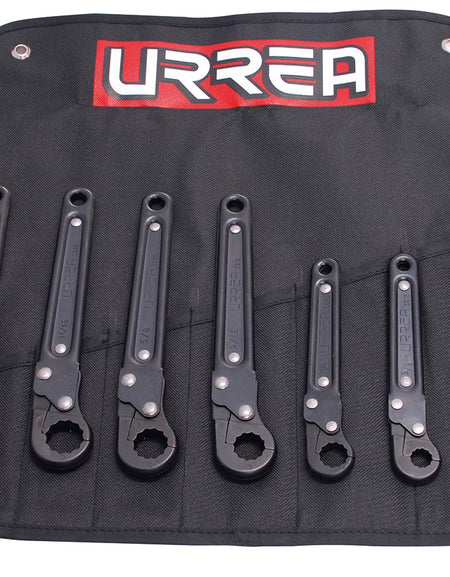 Juego de 7 llaves abocinadas rápidas Urrea