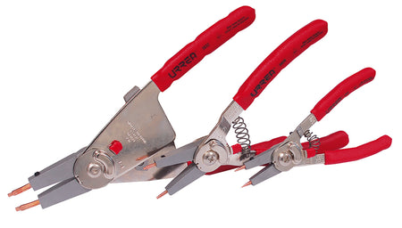 Juego 3 pinzas anillos de retención y 8 puntas Urrea