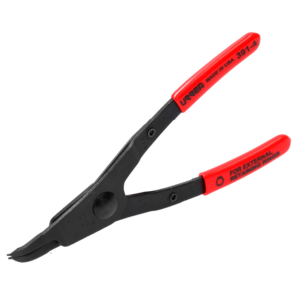 Pinza anillos de retención fijas exteriores áng 45° Urrea