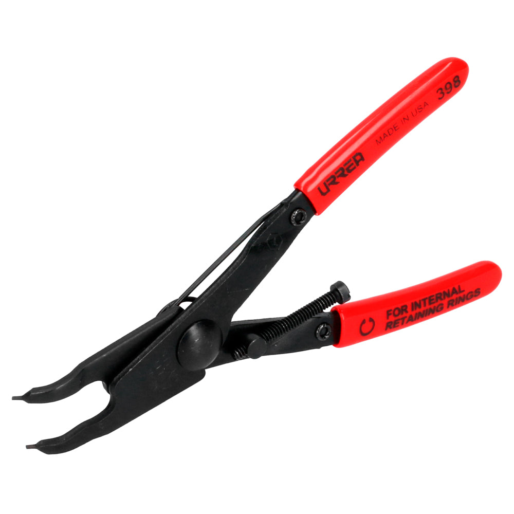 Pinza anillos de retención fijas interiores áng 45° Urrea