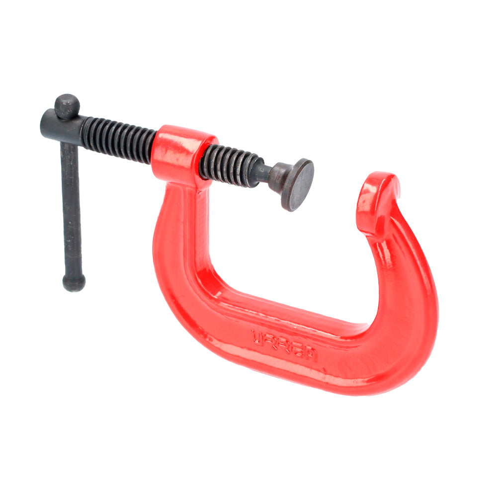 Prensa "C" forjada garganta profunda 2" uso industrial Urrea