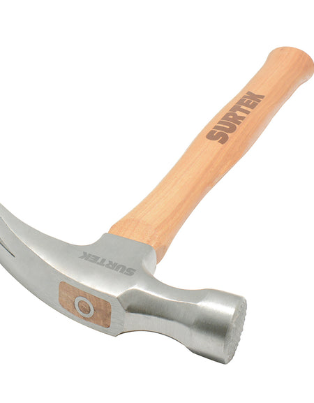 Martillo de uña recta 20oz boca fresada Surtek