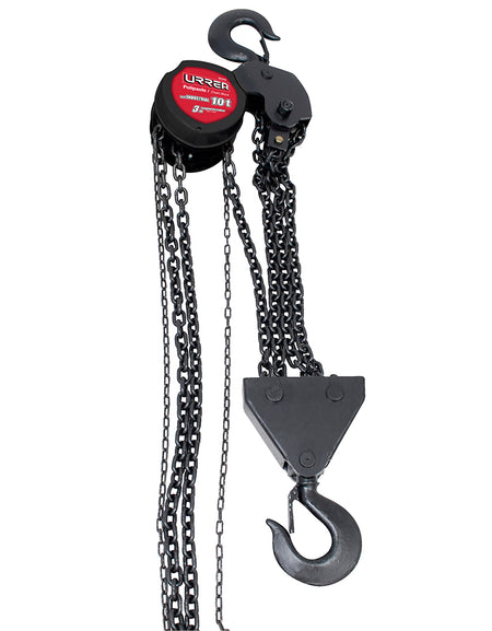 Polipasto industrial 4 ramales 10 toneladas cadena 3mt Urrea