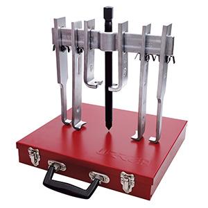 Juego de extractor quijada recta 6ton 14 piezas caja metálica