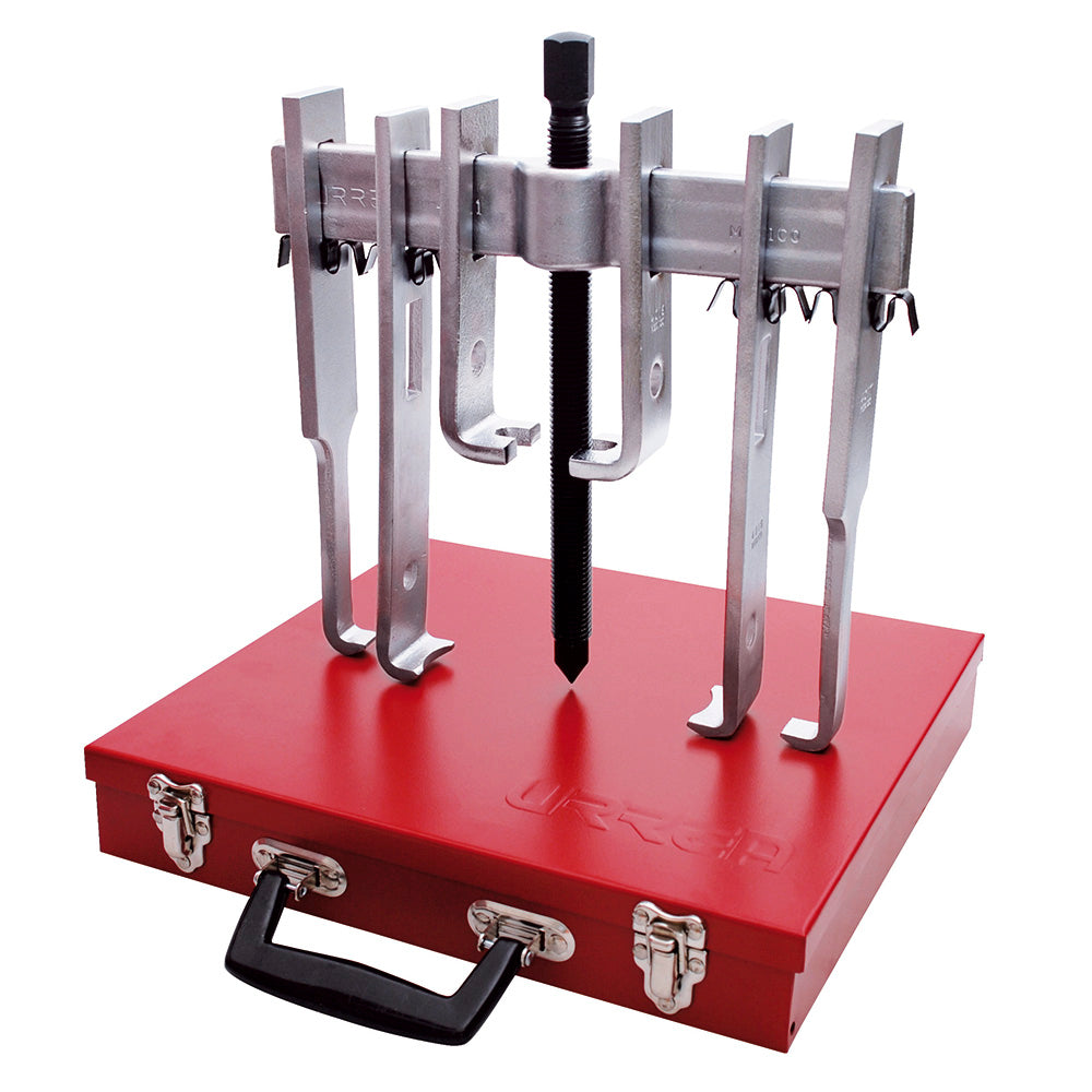 Juego extractor quijada recta 10ton 12pz caja metálica Urrea